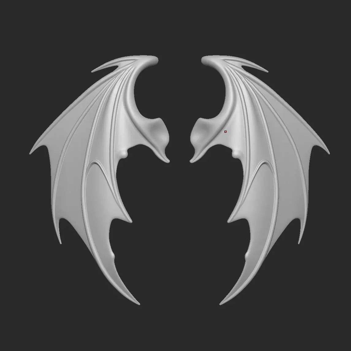 wings 3D print model_1