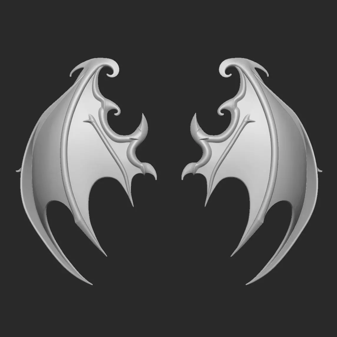 wings 3D print model_1