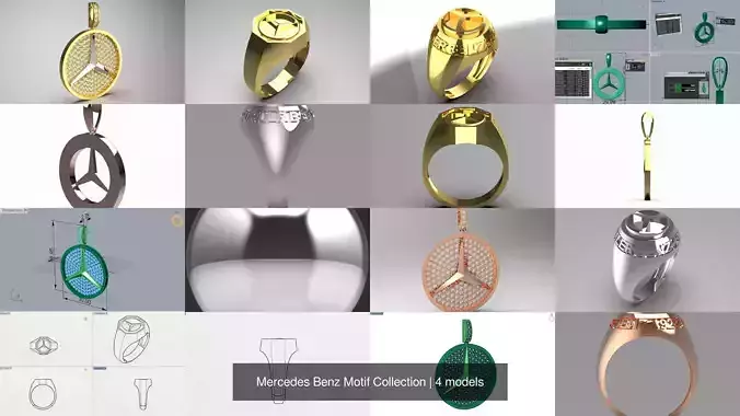 Mercedes Benz Motif Collection