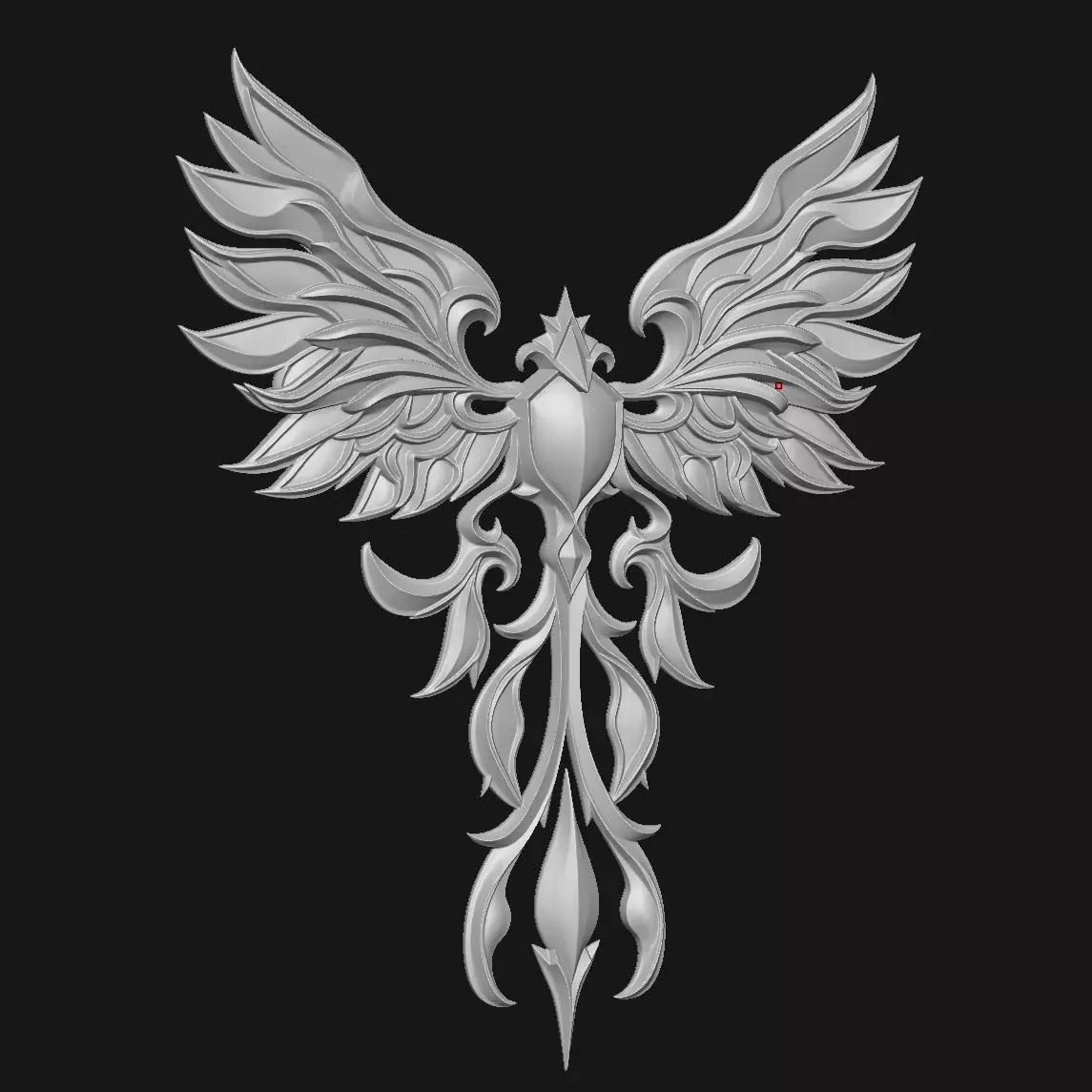 wings 3D print model_2