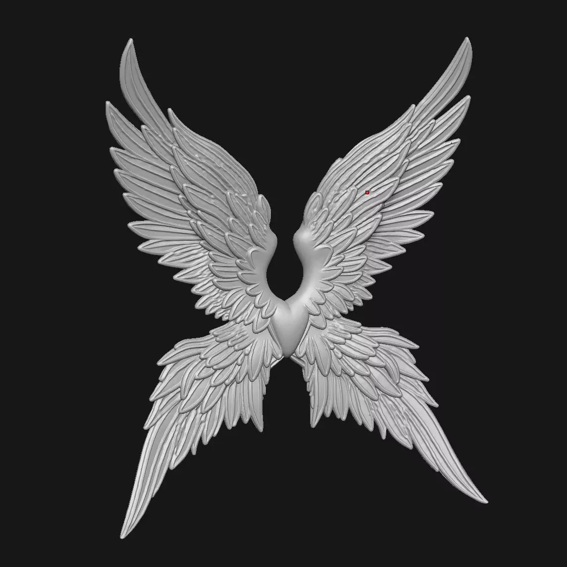 wings 3D print model_2