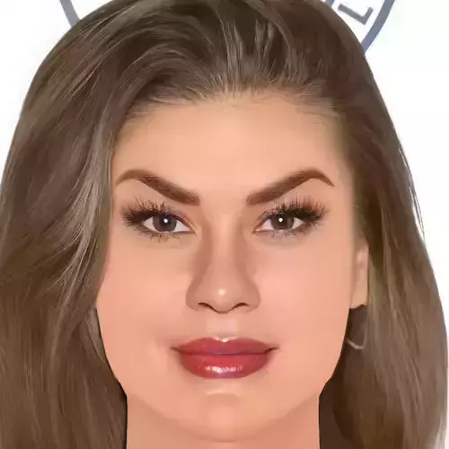 Brittany Cartwright Head - No Hair - Low poly head for game