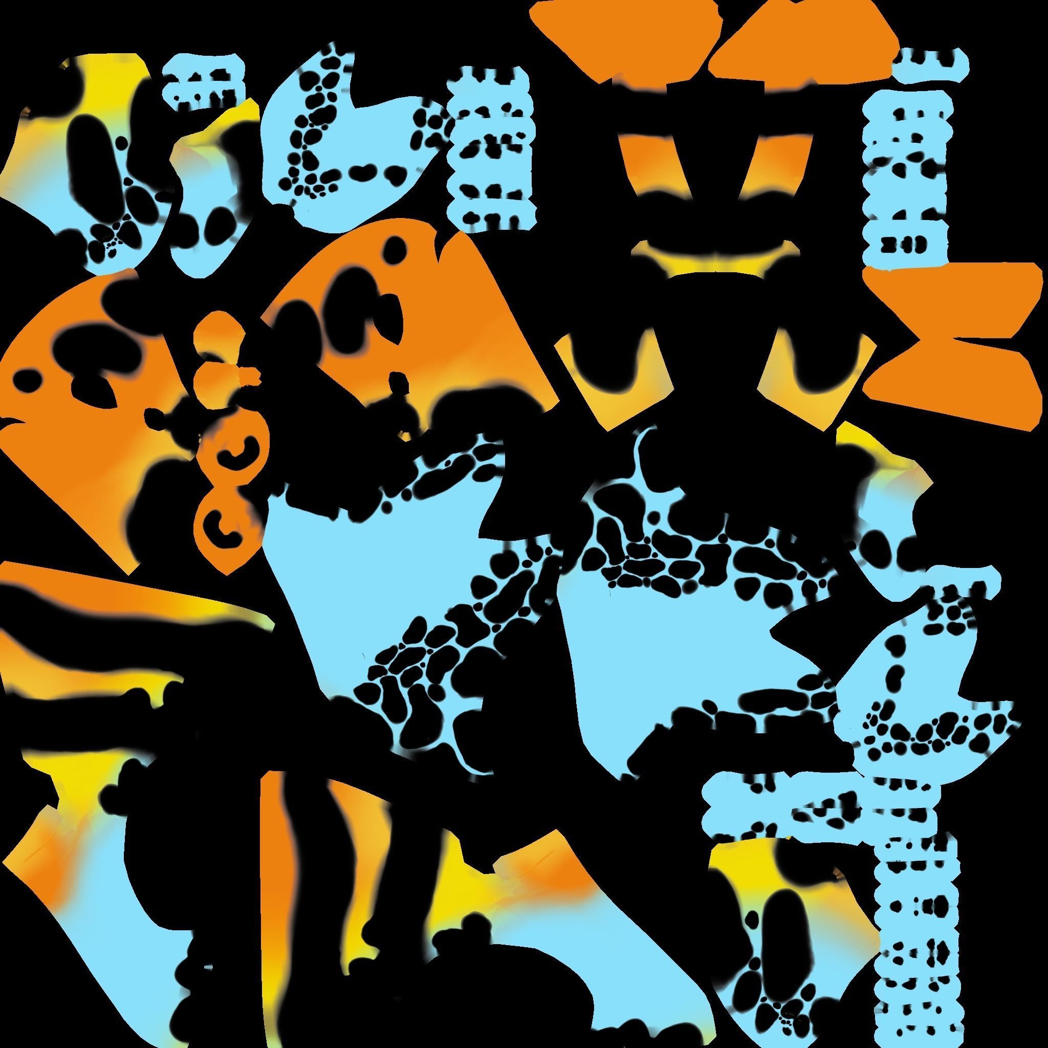 Poisonous Dart Frog Low-poly 3D model_6