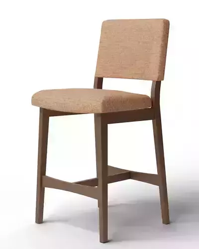 Nosh Rosehip Orange Counter Stool