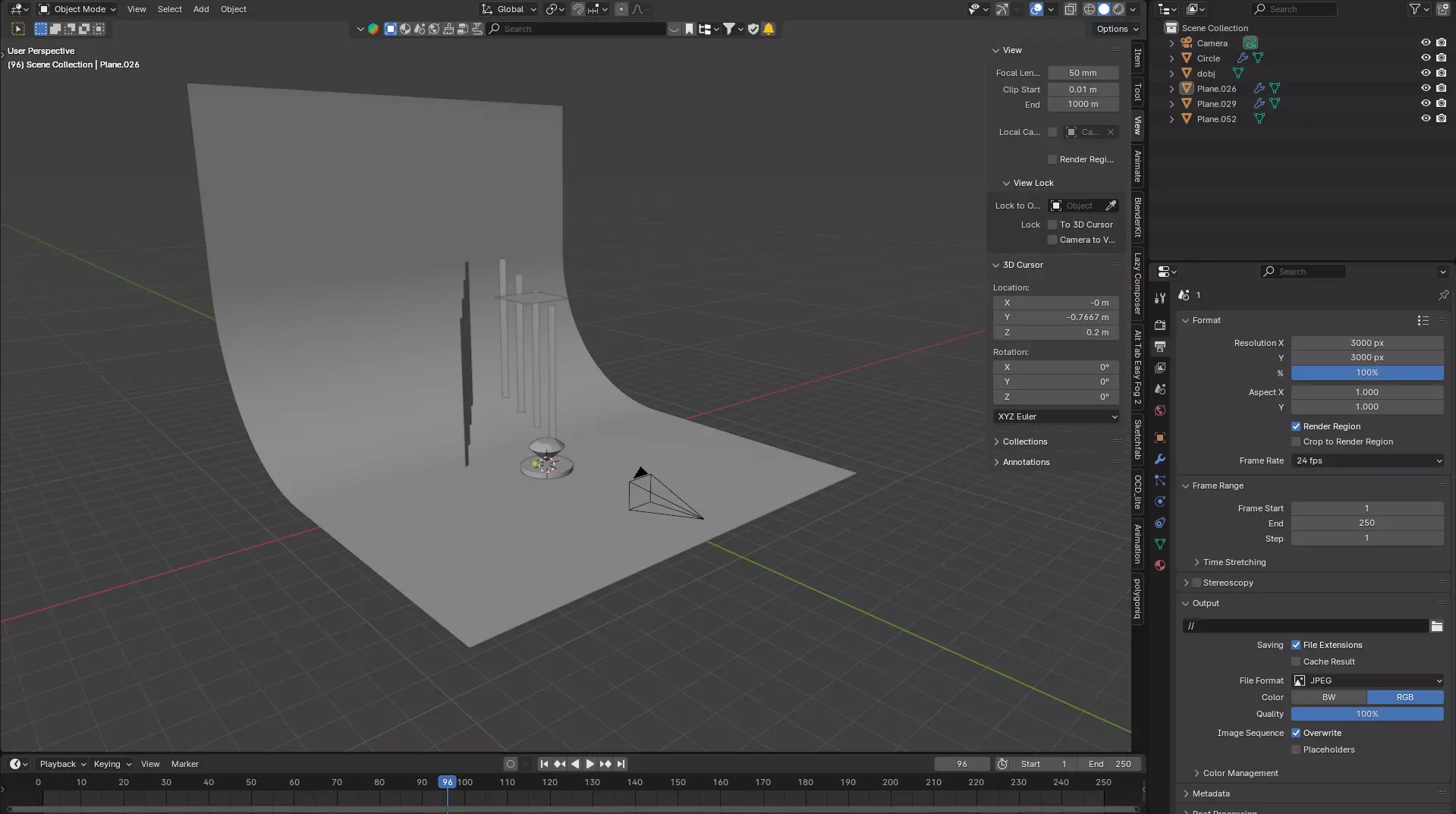 Premium 3D Diamond Jewelry Product Visualization Render 3D model_5