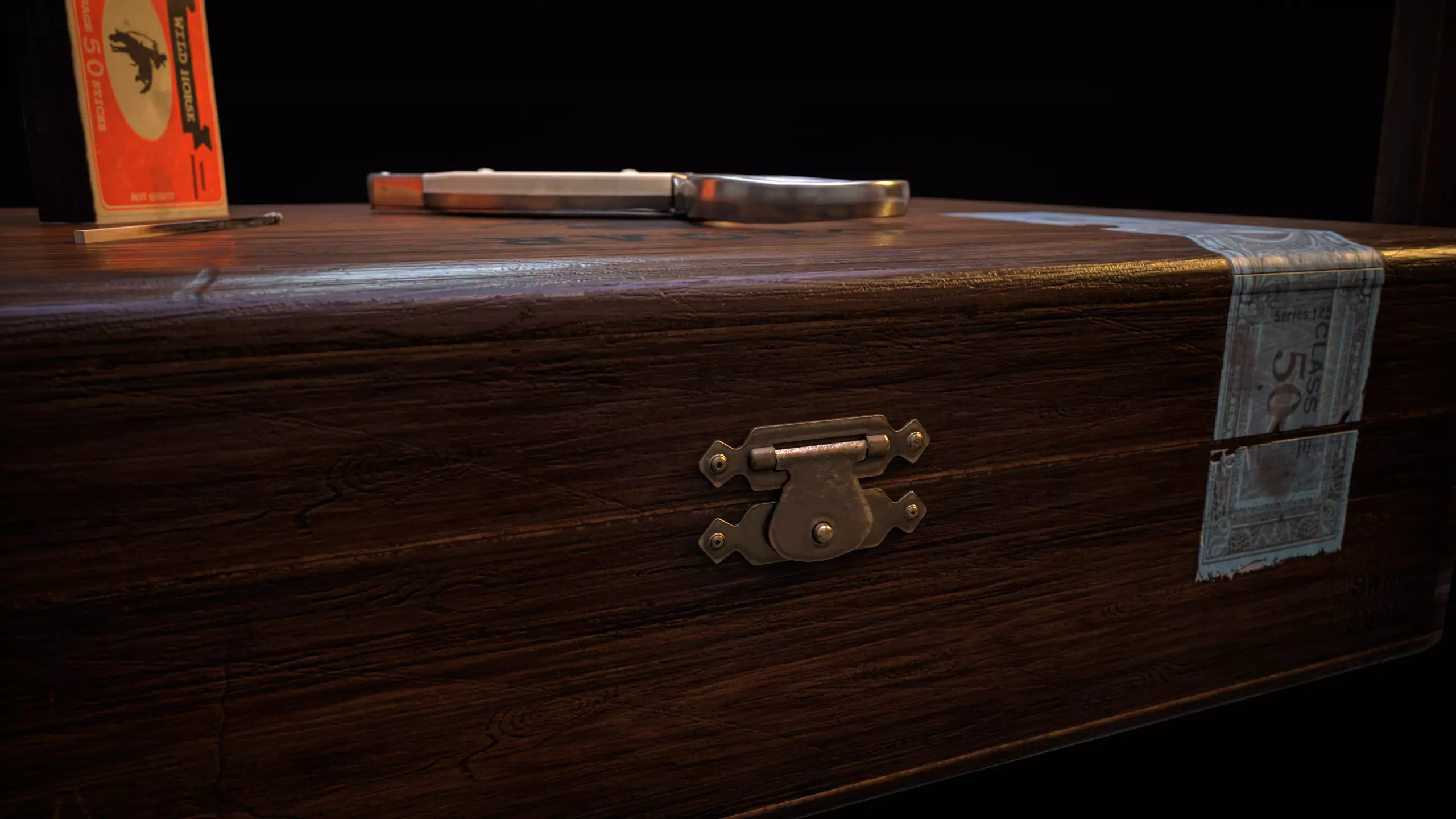 Smoking Set-01 Low-poly 3D model_16