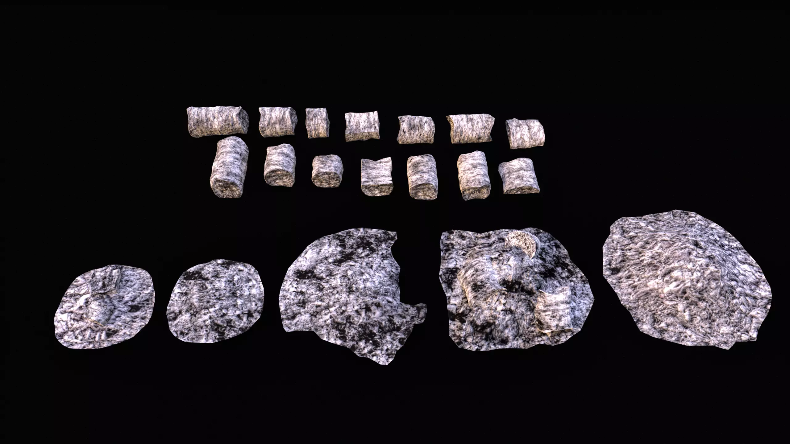 Smoking Set-01 Low-poly 3D model_24