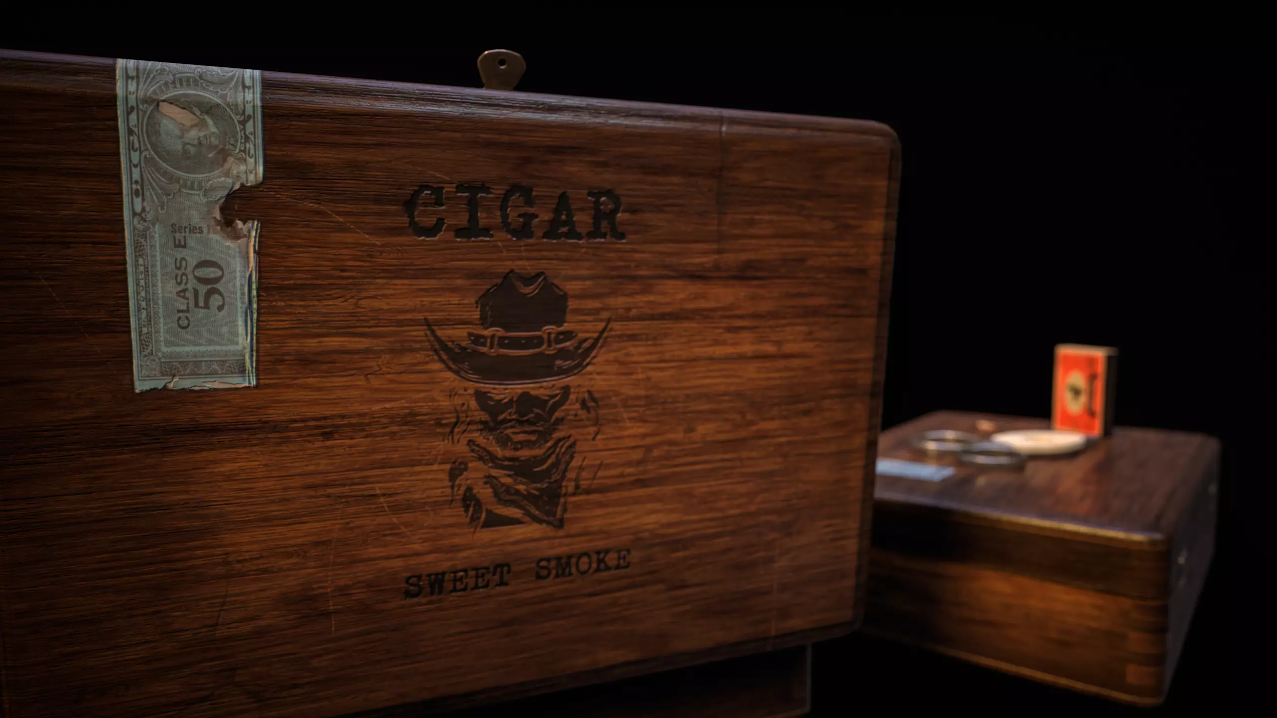 Smoking Set-01 Low-poly 3D model_15