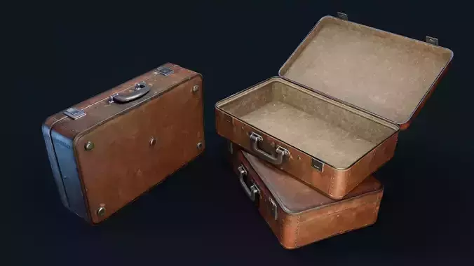Vintage Suitcase 8 