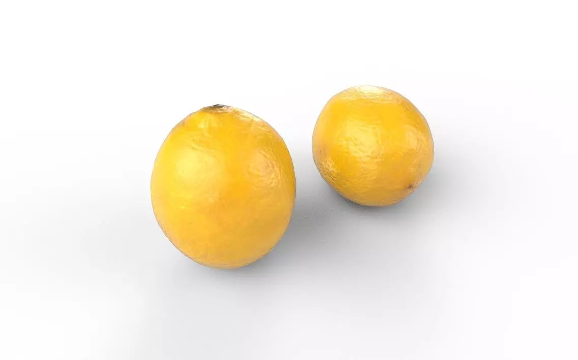 Lemon M02 Low-poly 3D model_0