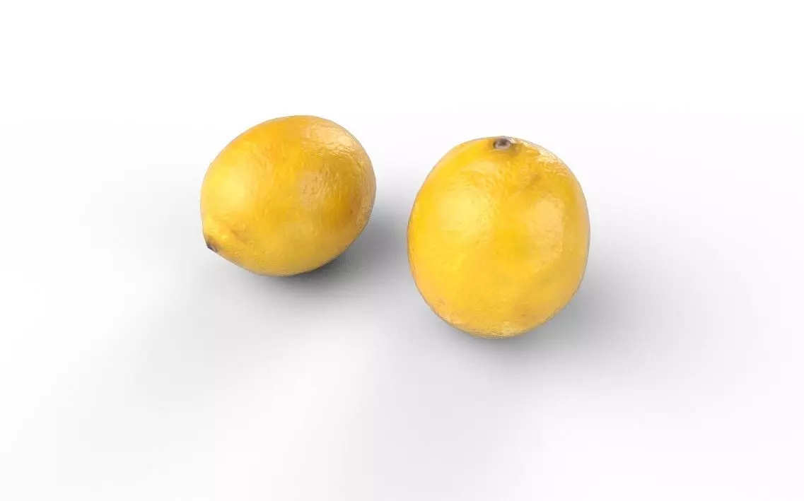 Lemon M02 Low-poly 3D model_5