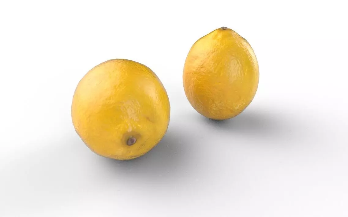 Lemon M02 Low-poly 3D model_4