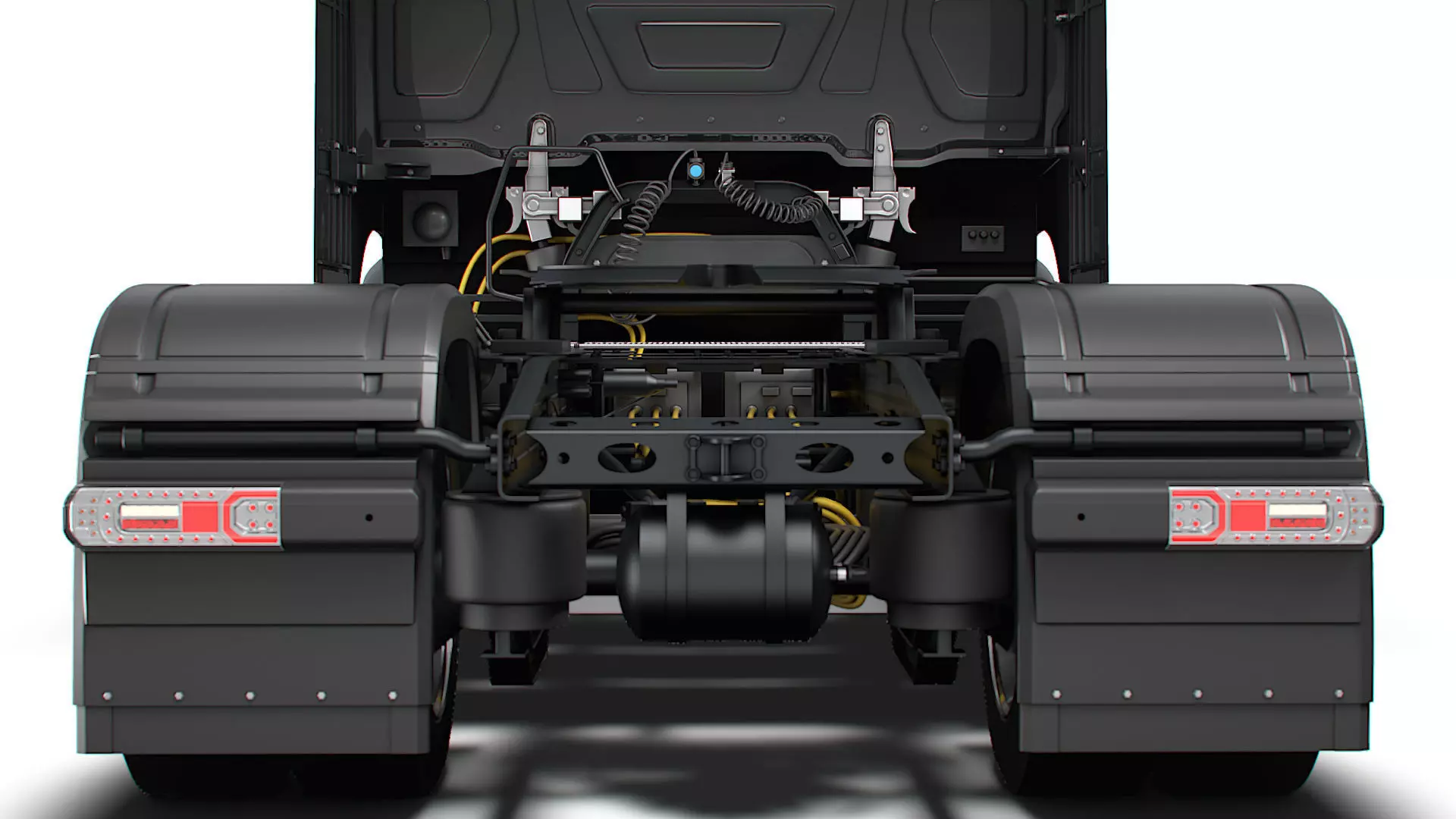 Brabus eActros Pro600 4x2 Tractor 2026 3D model_13