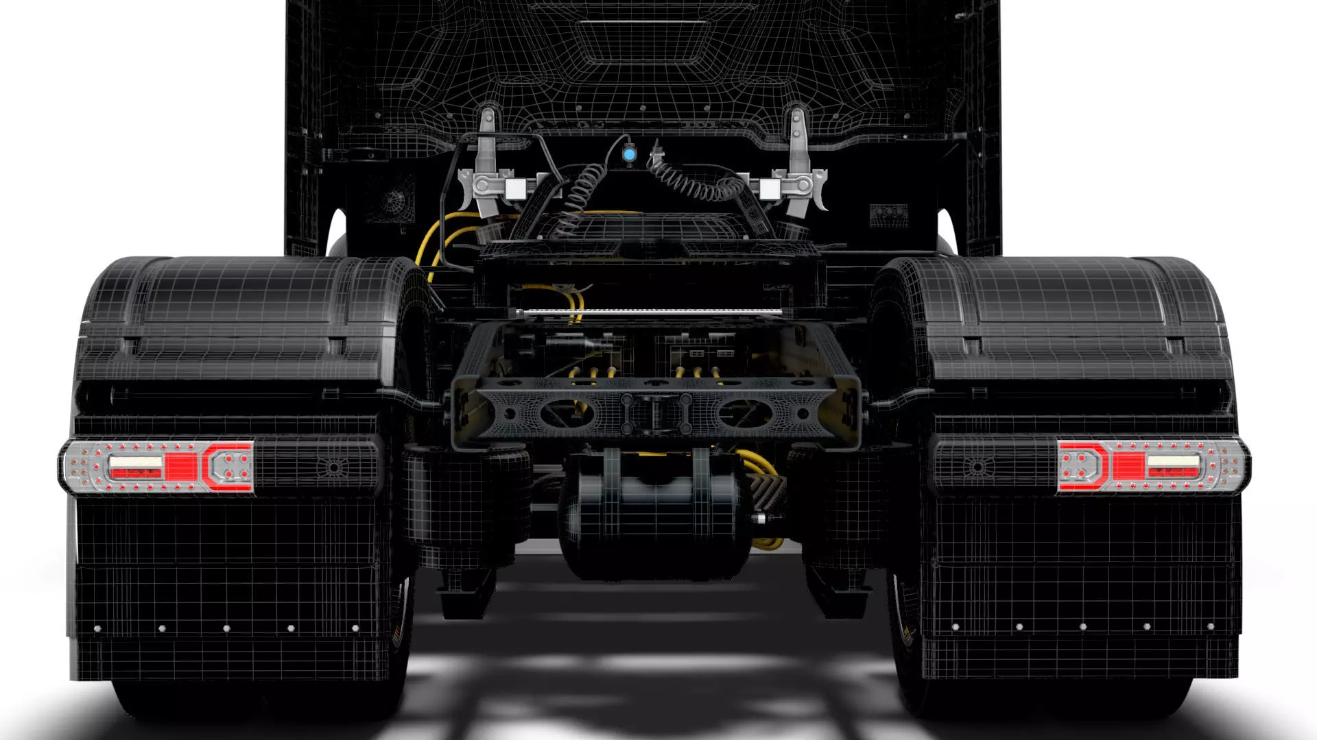 Brabus eActros Pro600 4x2 Tractor 2026 3D model_28