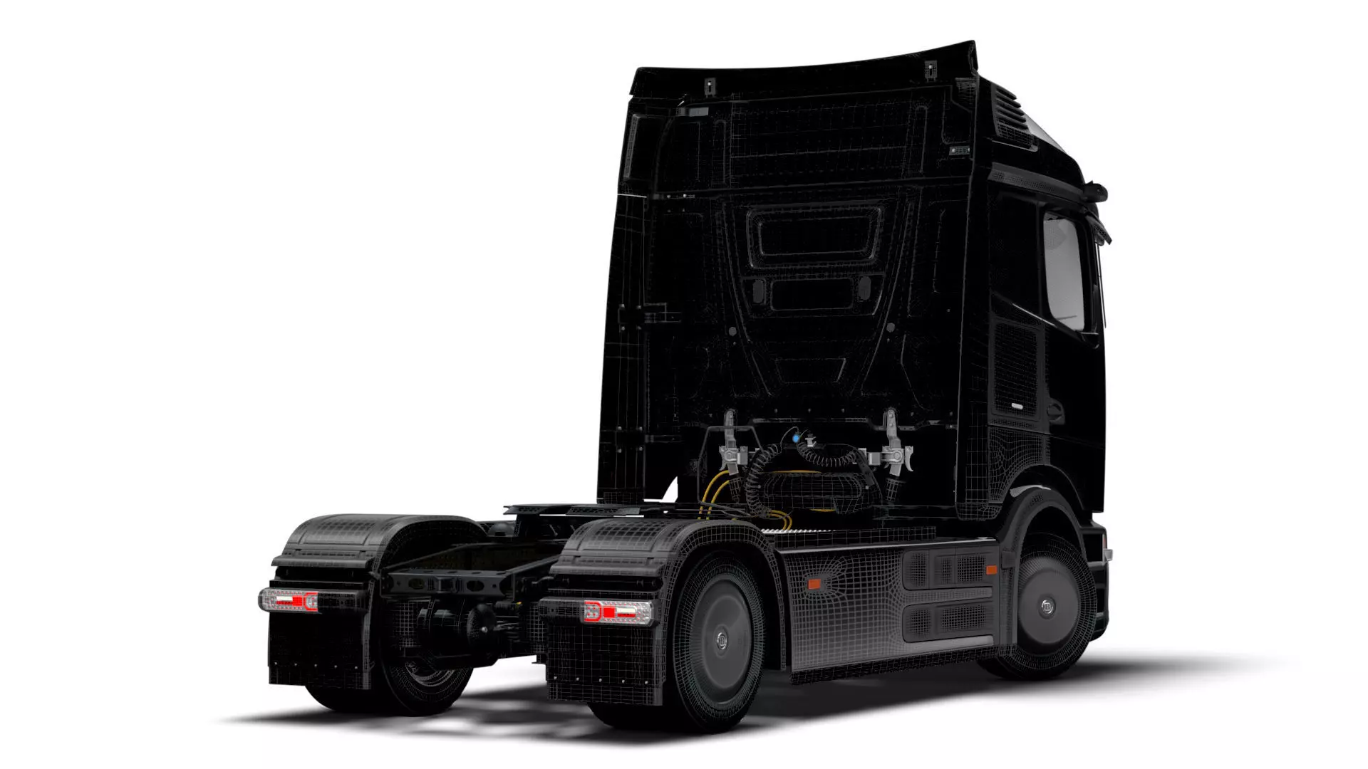 Brabus eActros Pro600 4x2 Tractor 2026 3D model_20