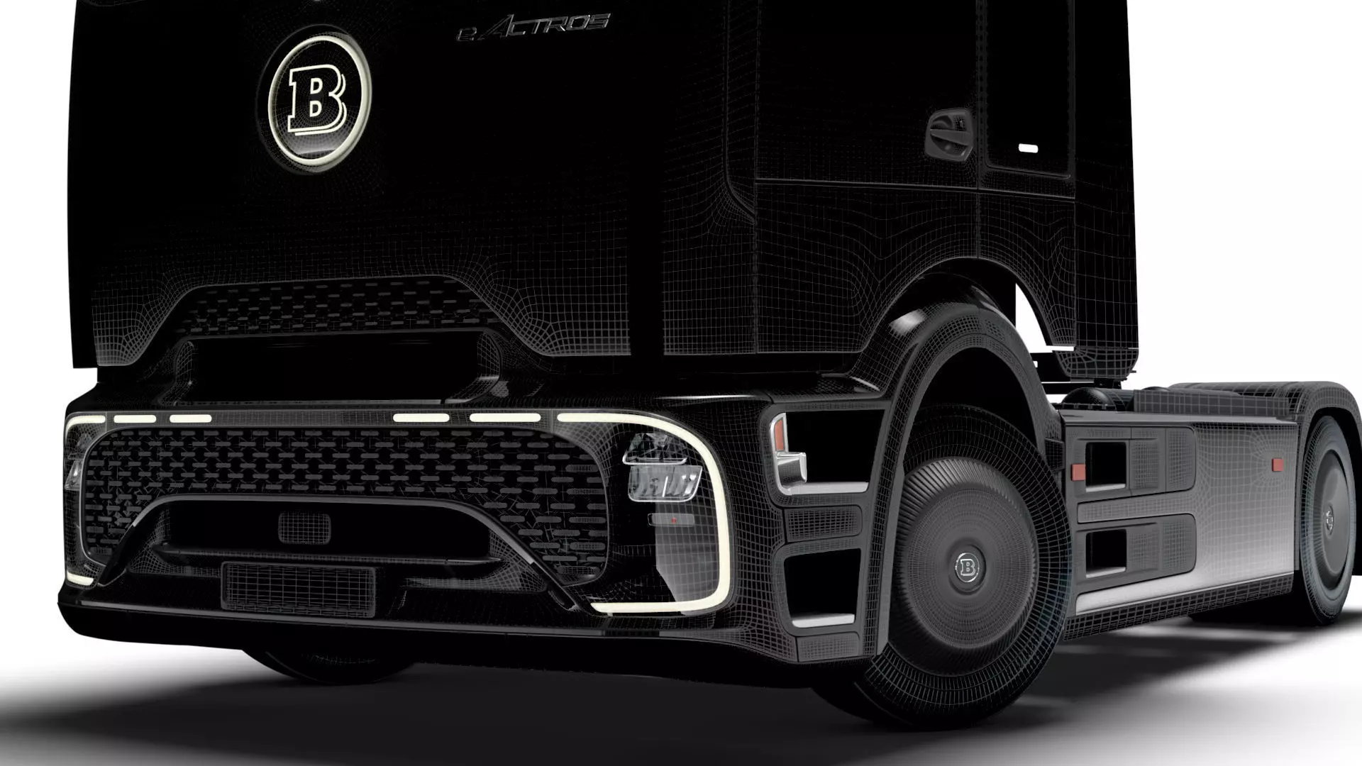 Brabus eActros Pro600 4x2 Tractor 2026 3D model_18