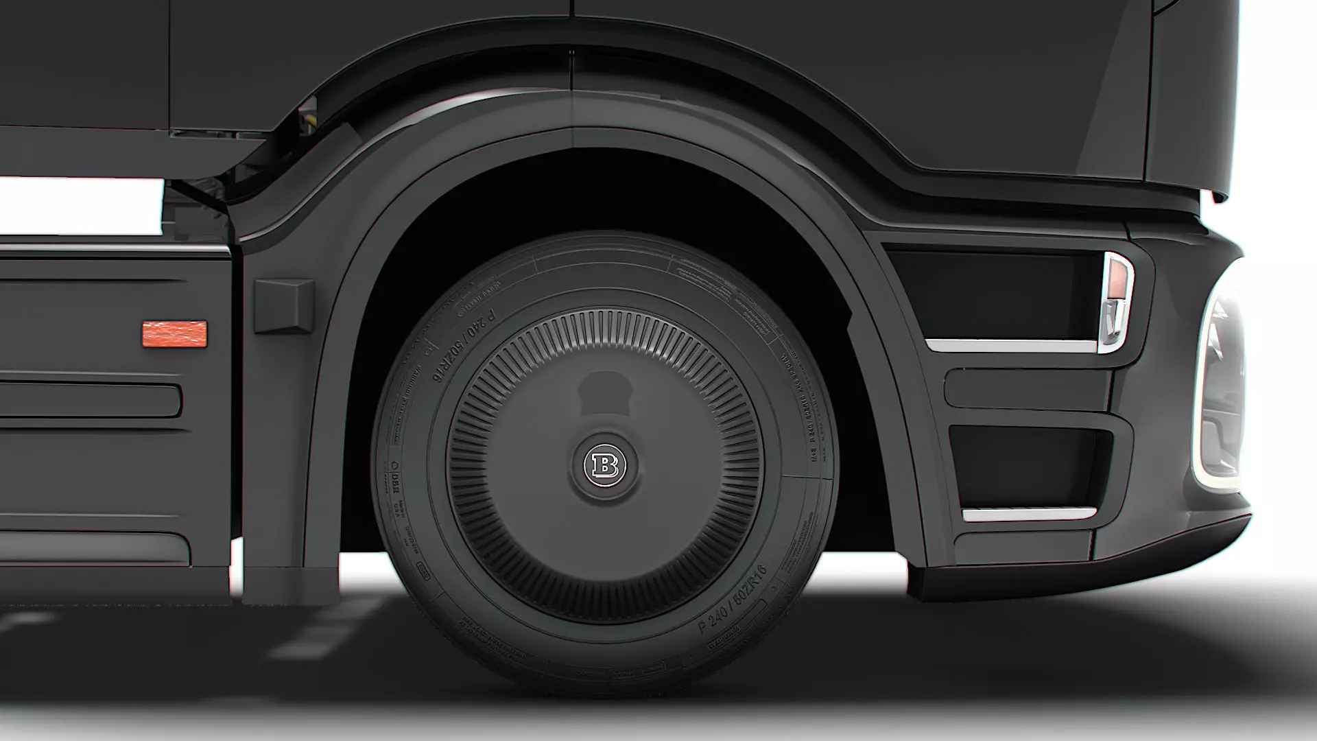 Brabus eActros Pro600 4x2 Tractor 2026 3D model_9