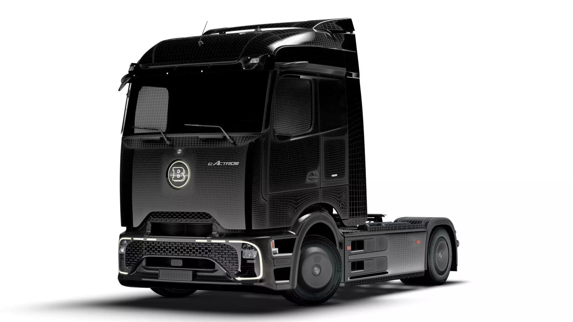 Brabus eActros Pro600 4x2 Tractor 2026 3D model_23