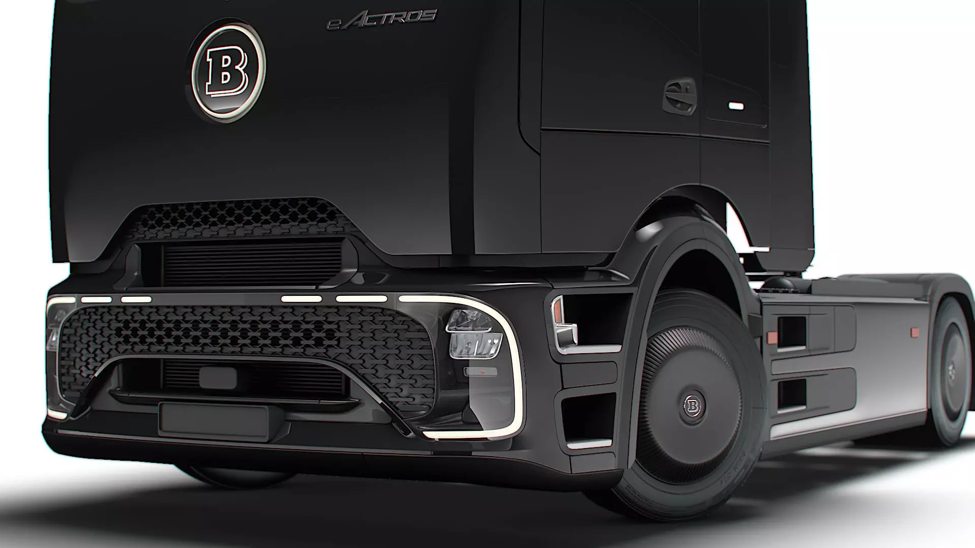 Brabus eActros Pro600 4x2 Tractor 2026 3D model_3