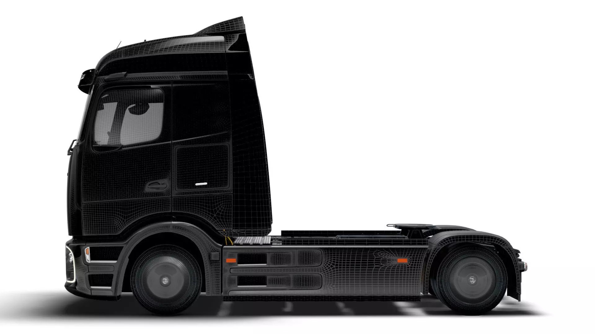 Brabus eActros Pro600 4x2 Tractor 2026 3D model_19