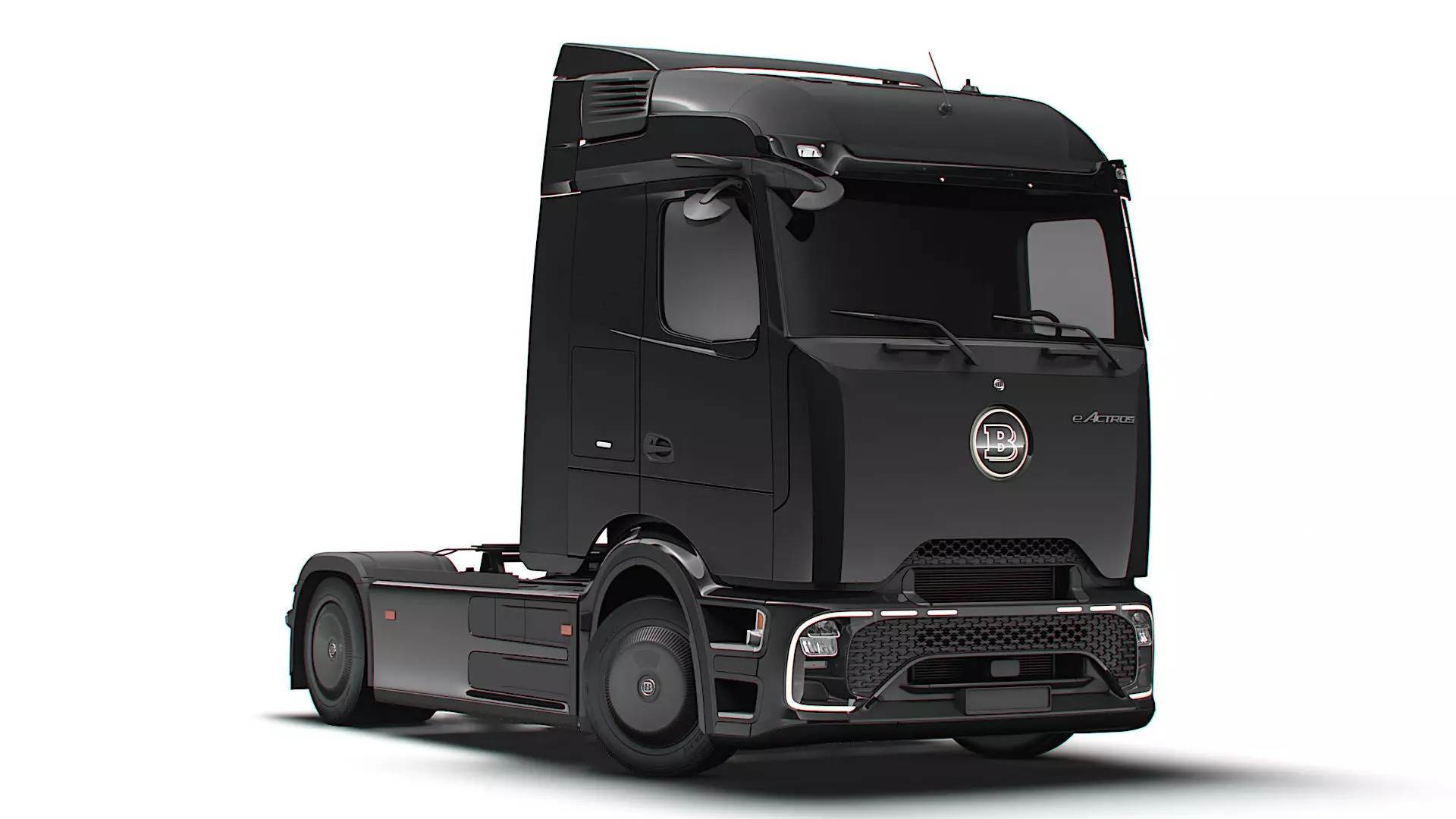 Brabus eActros Pro600 4x2 Tractor 2026 3D model_0