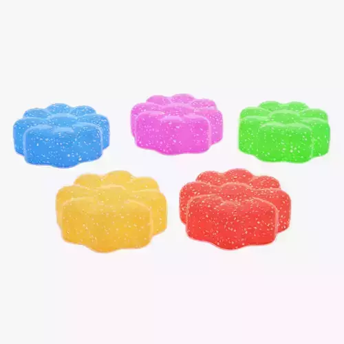 Gumdrops V3 - Flower Jelly Candy 3D model
