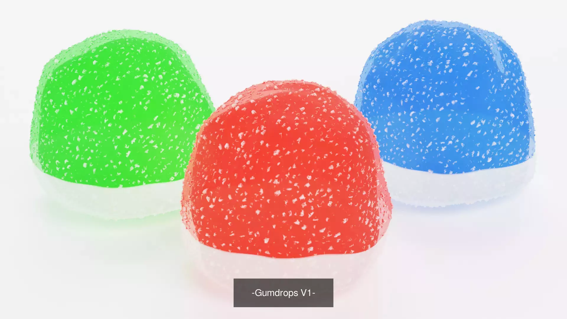 -Gumdrops- 3D Model Collection_1
