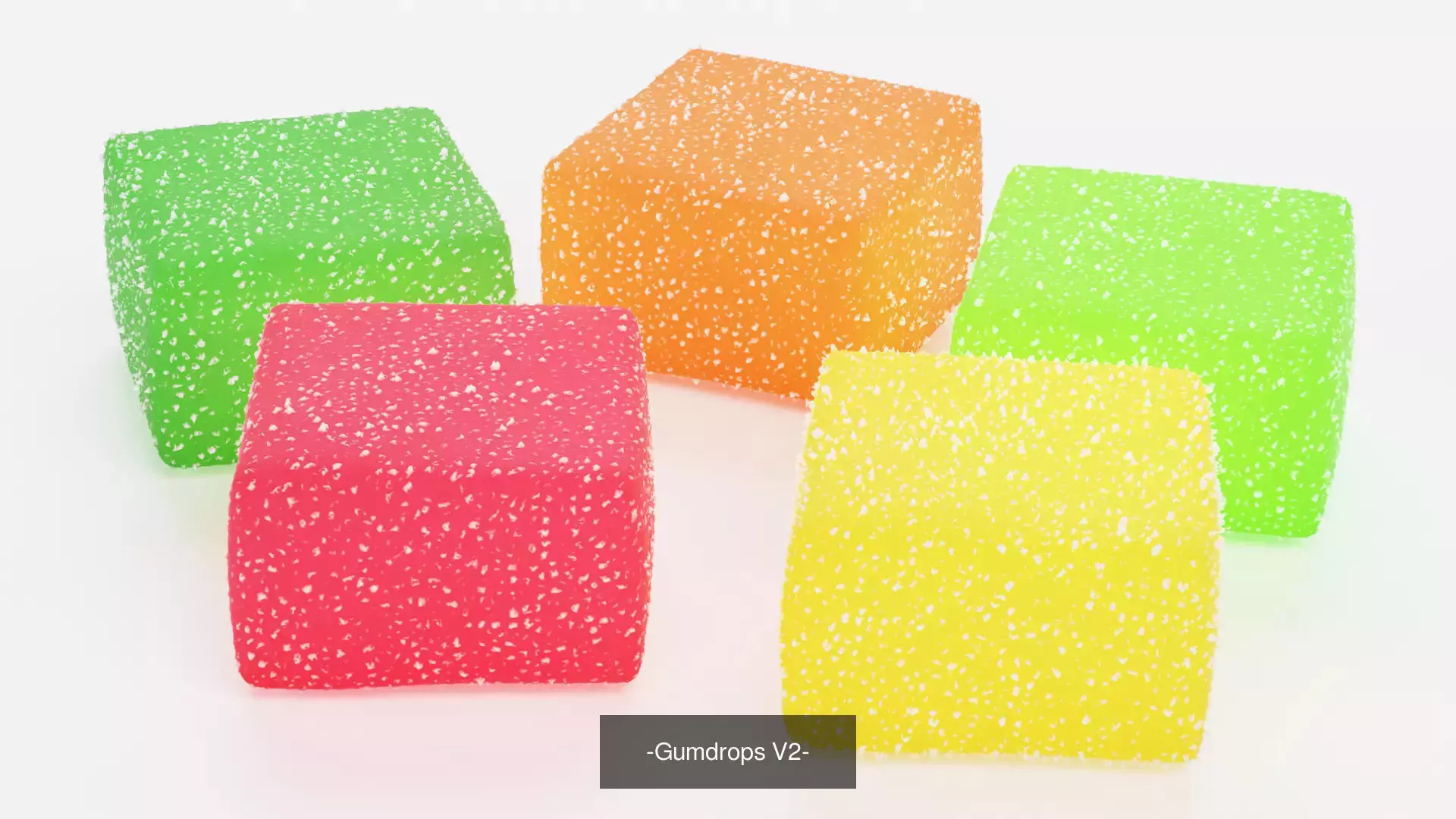-Gumdrops- 3D Model Collection_2