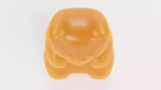 Gummy Bear - Realistic Jelly Candy Prop 3D model 5