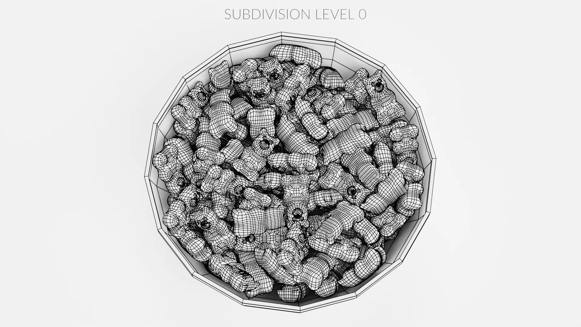 -Gummy Bears on Bowl- 3D model_10