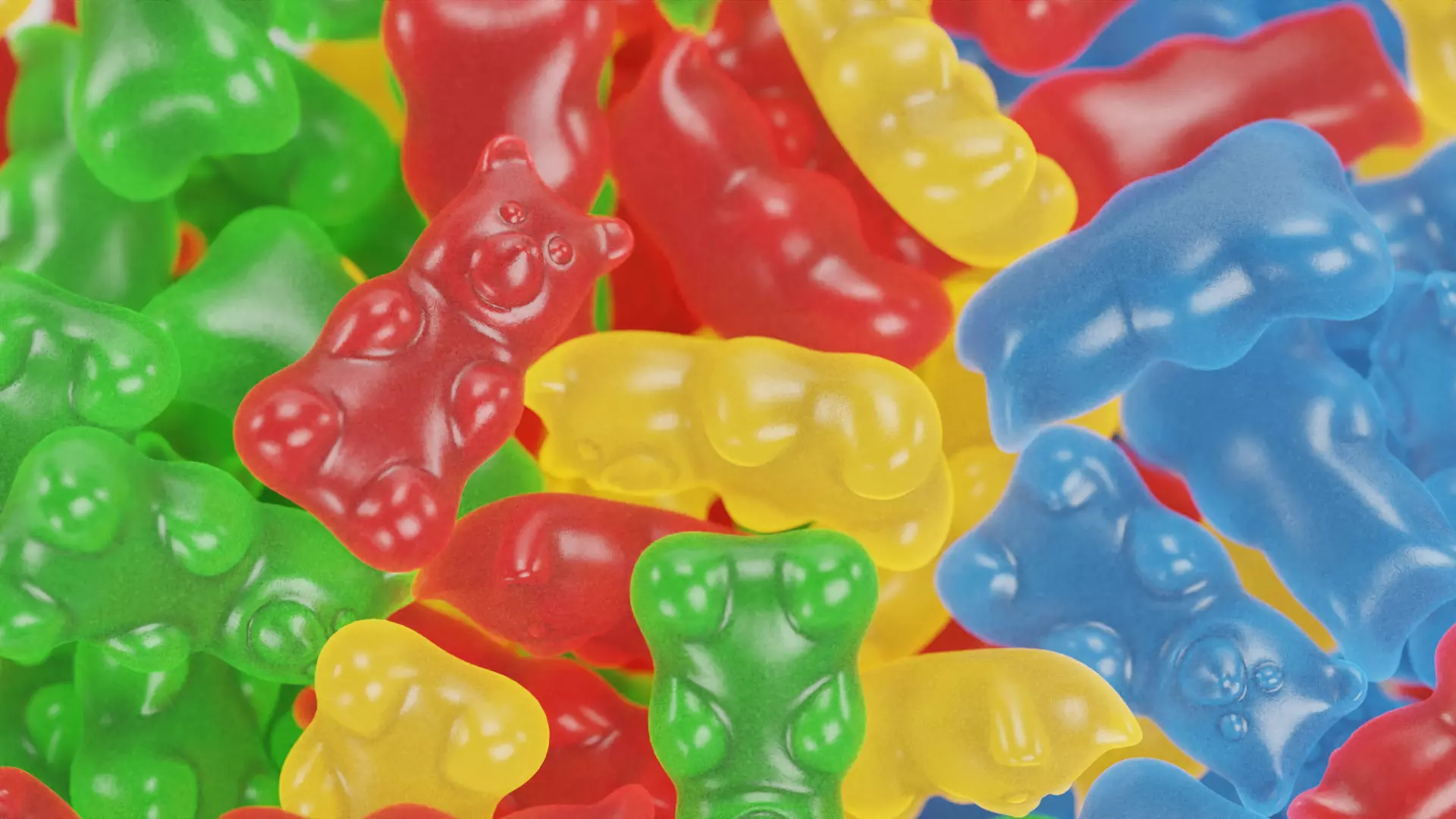 -Gummy Bears on Bowl- 3D model_6