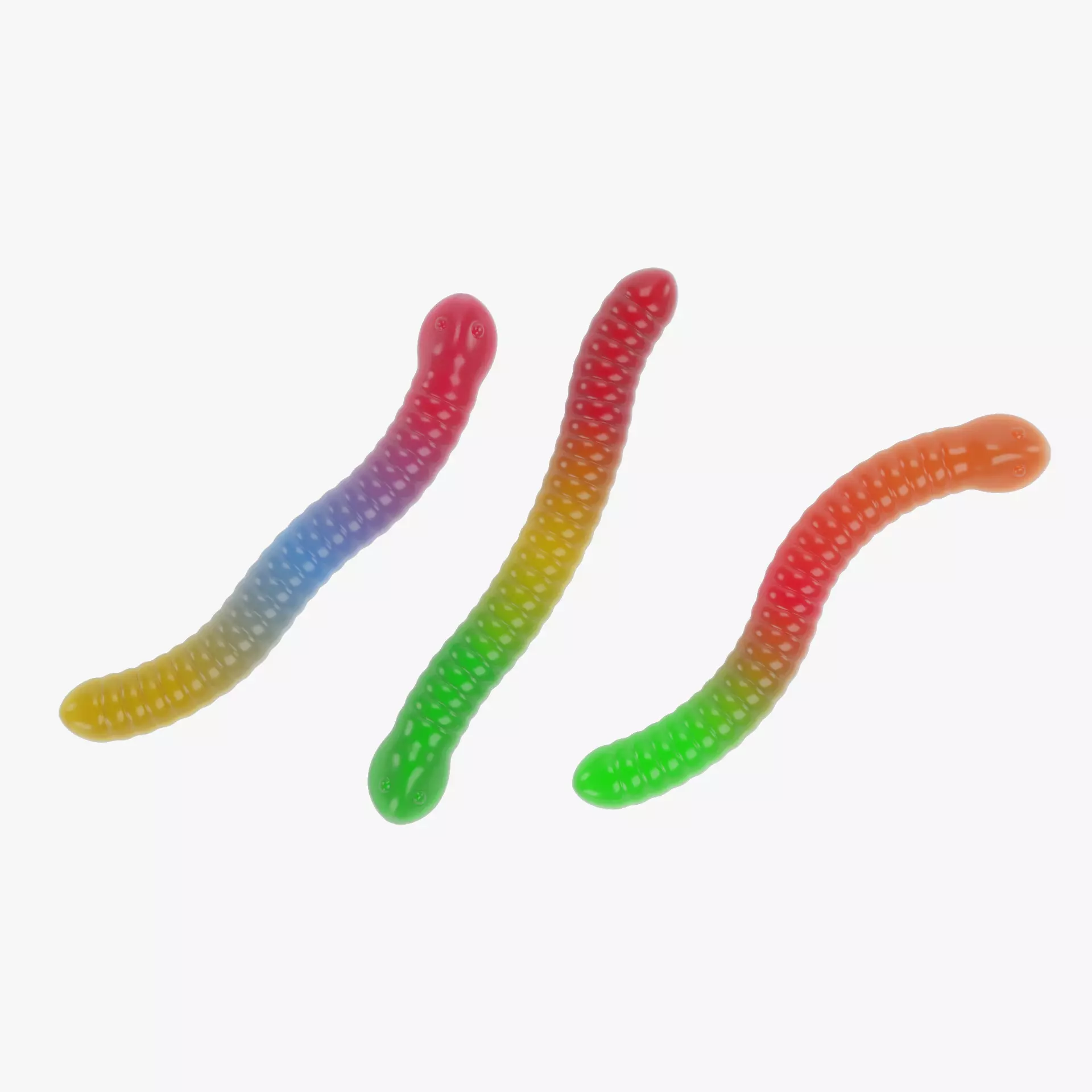 -Gummy Worms- 3D model_14