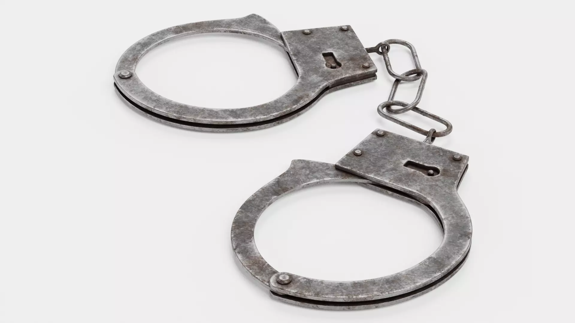 -Old Handcuffs- 3D model_5