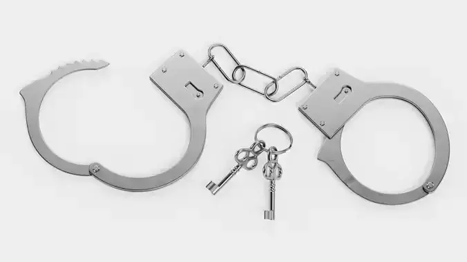 -Handcuffs with Keys-