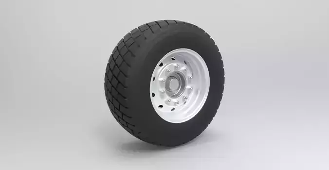 Front wheel from truck