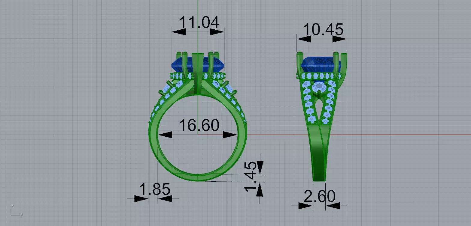 Gold N1559 3D print model_7