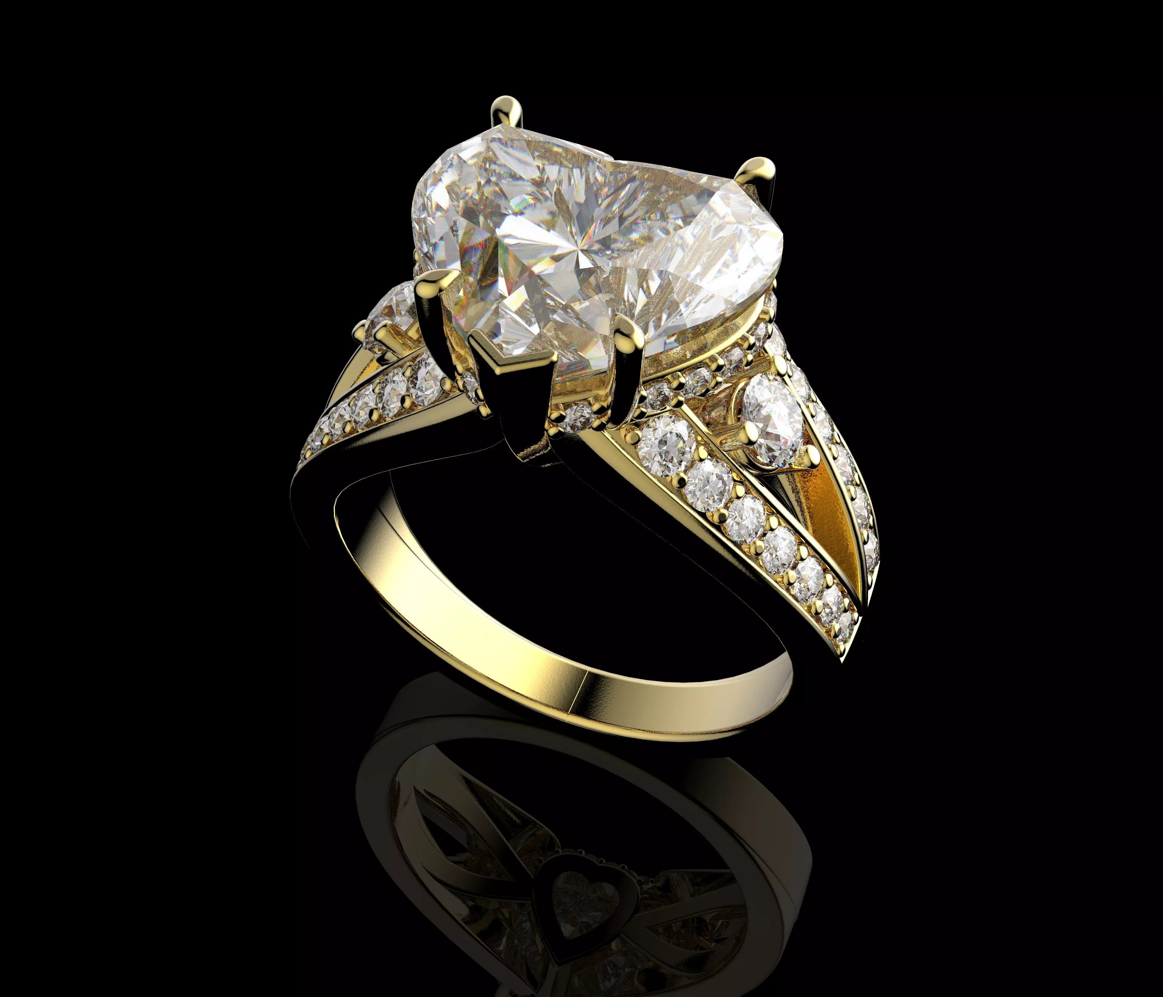 Gold N1559 3D print model_6