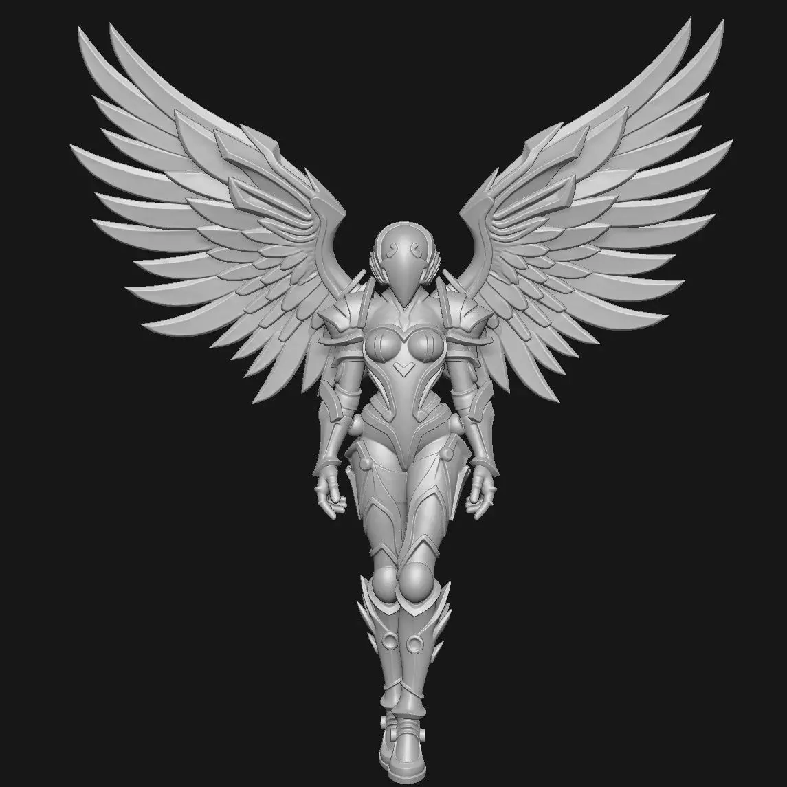 Battle Angel 3D print model_5