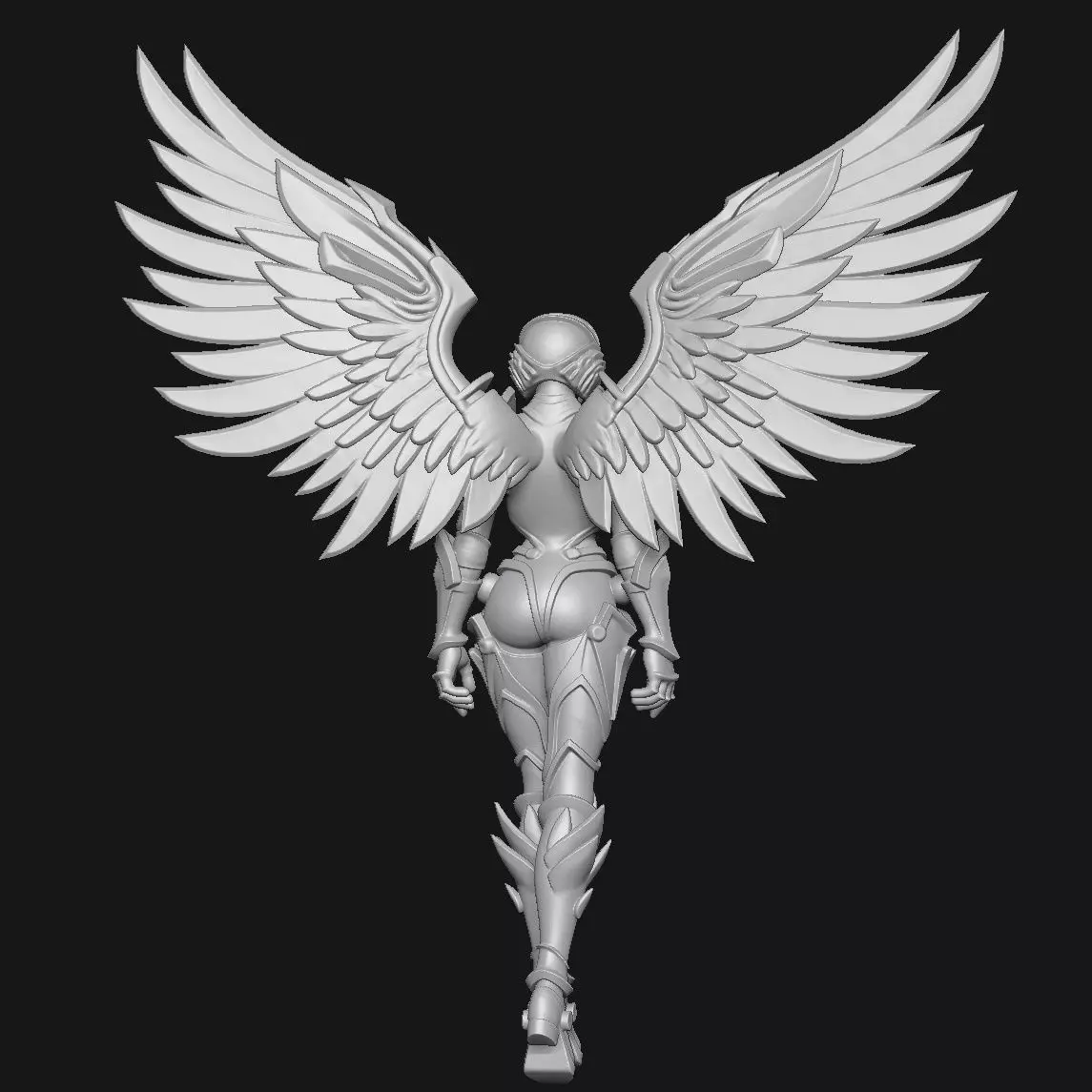 Battle Angel 3D print model_2