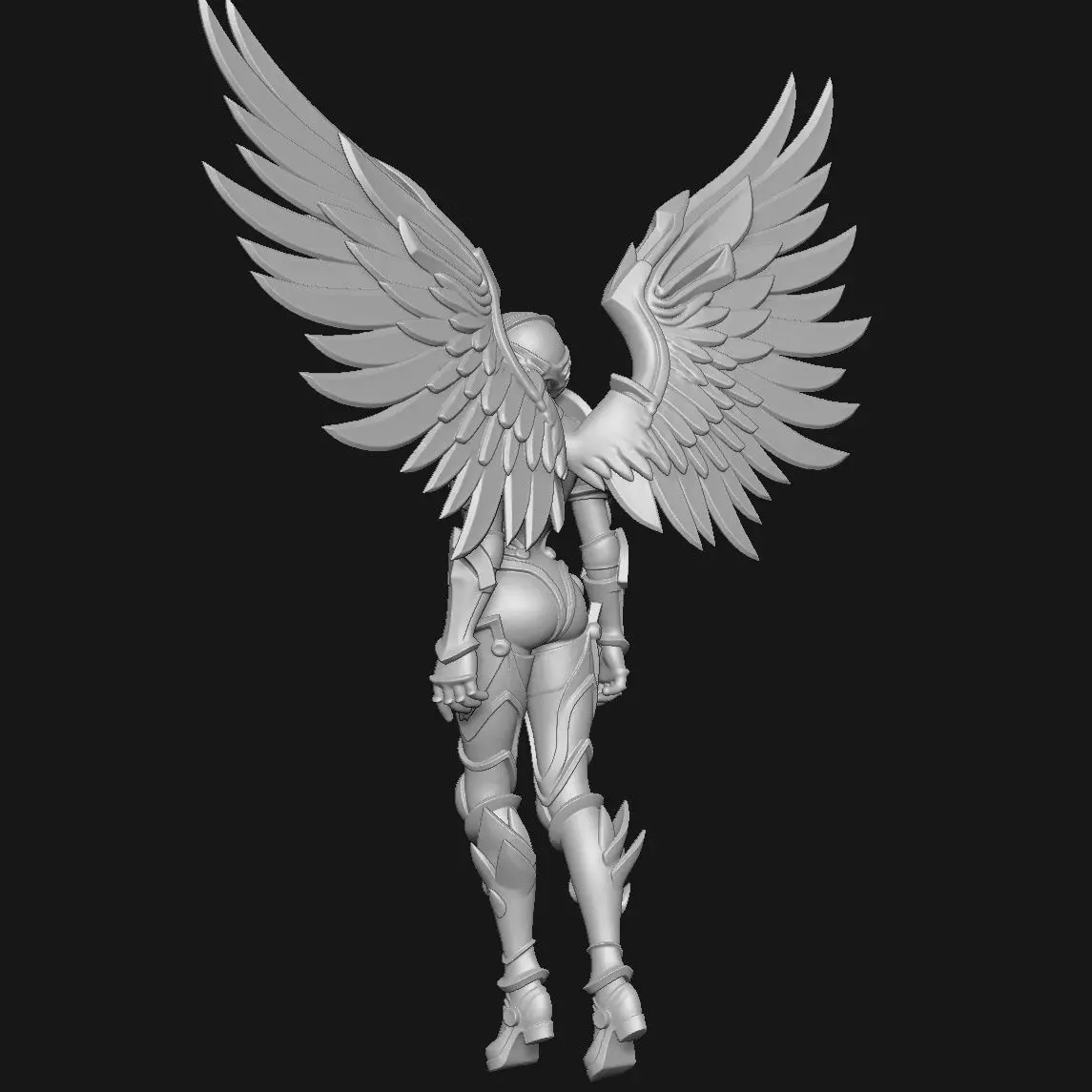 Battle Angel 3D print model_3