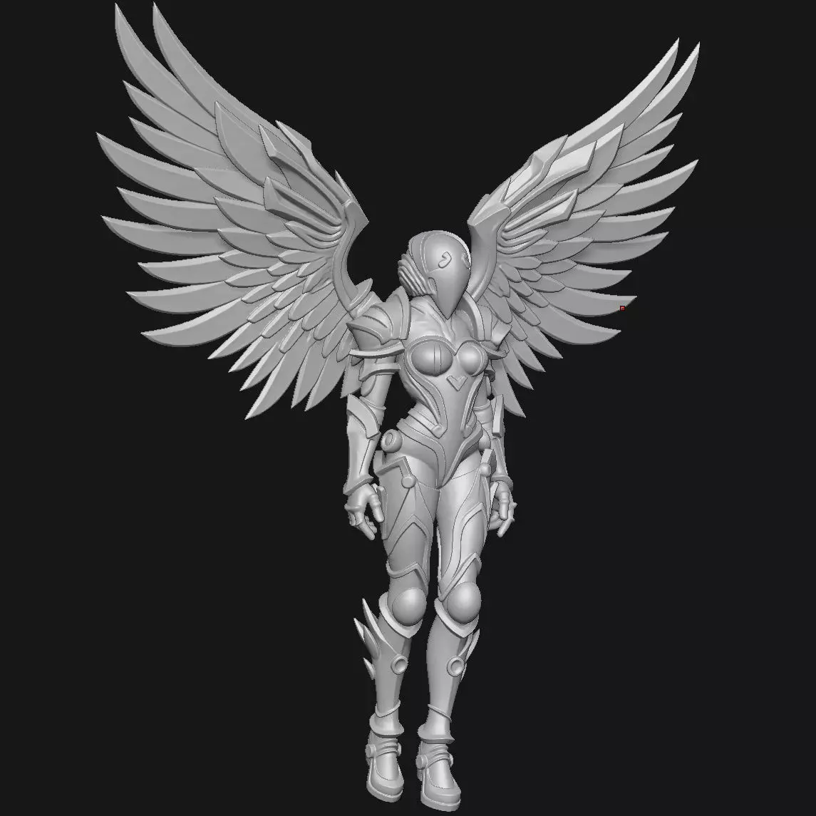 Battle Angel 3D print model_0
