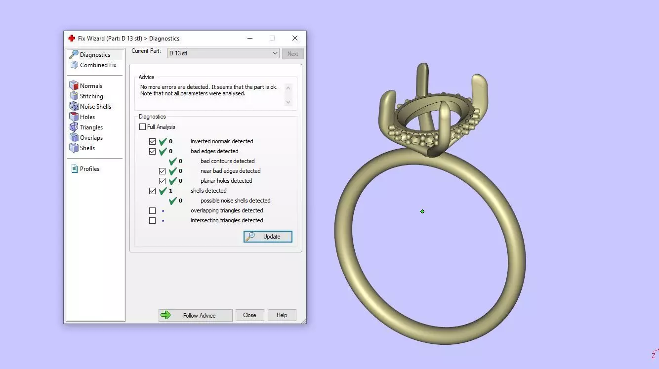 Gold N1560 3D print model_8