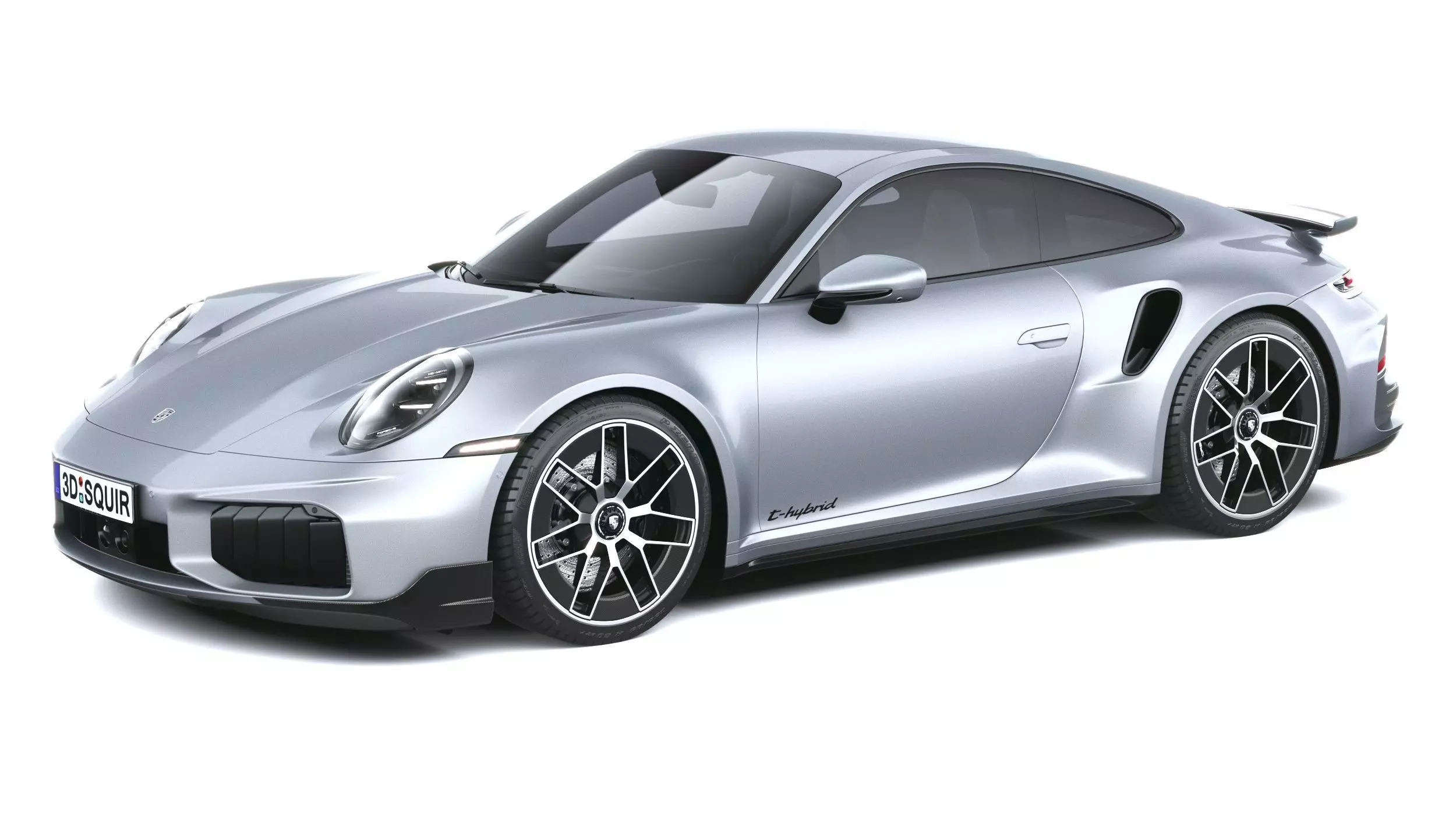 Porsche 911 Turbo S Coupe Aero 2026 3D model