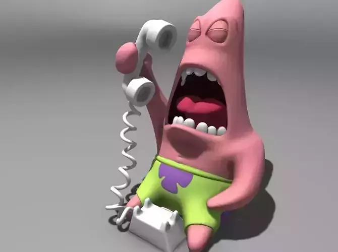 3D Printable - NO THIS IS PATRICK 3D print model