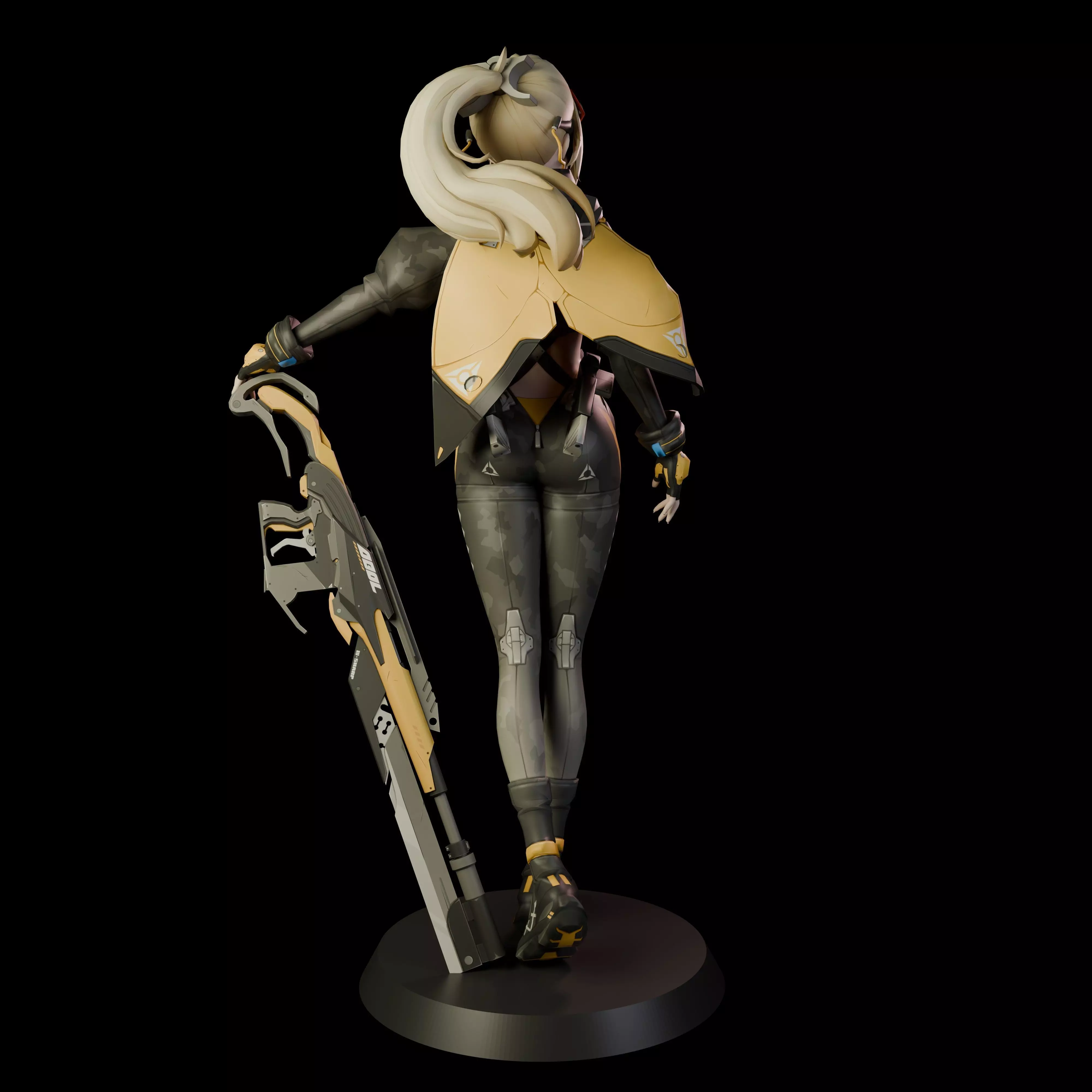 Trigger ZZZ 3D print model_6