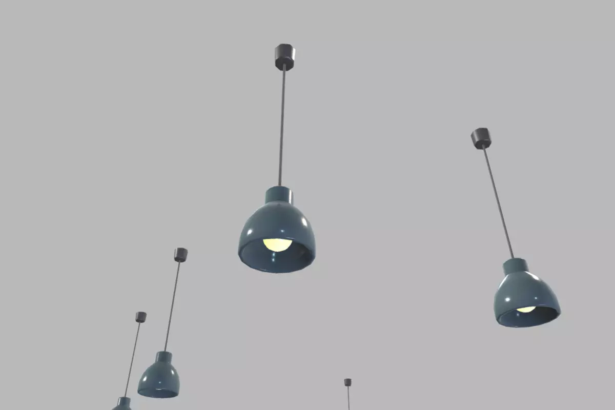 Cute Japanese Bakery Set Low-poly 3D model_16