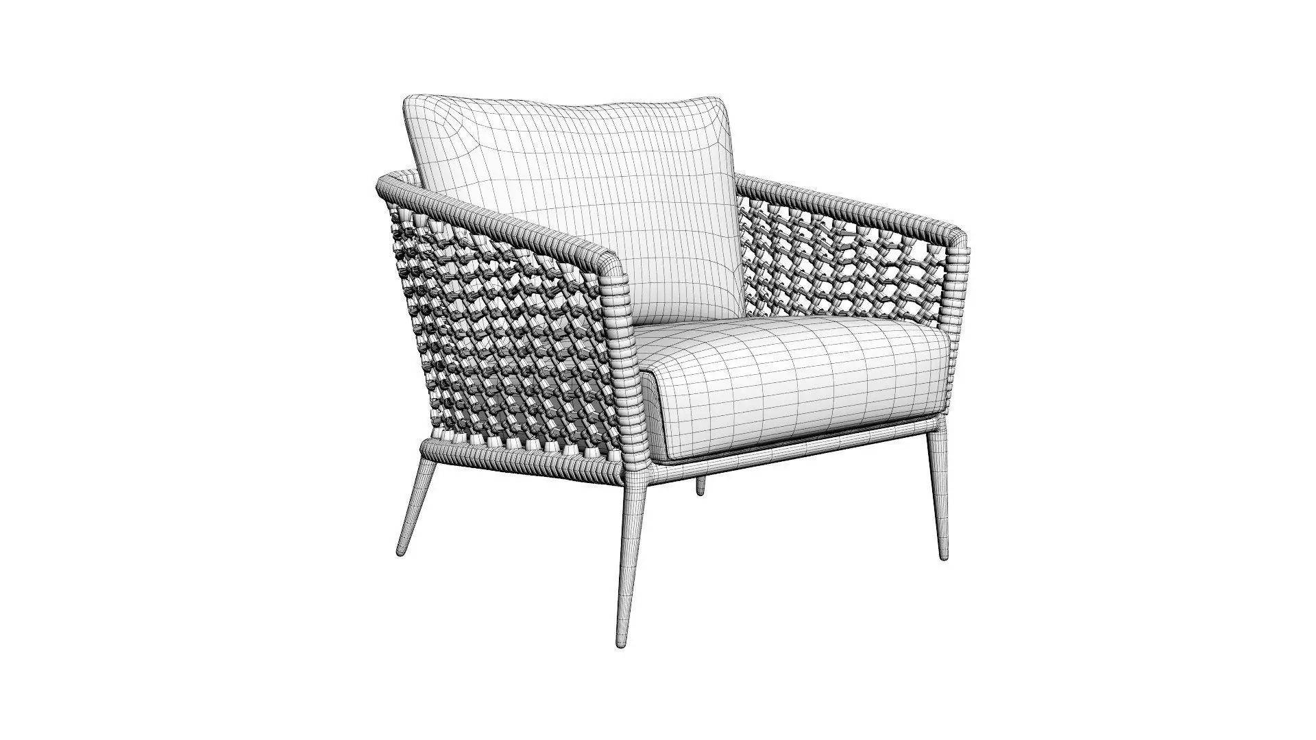 Archipelago Antilles Lounge Chair 3D model_5