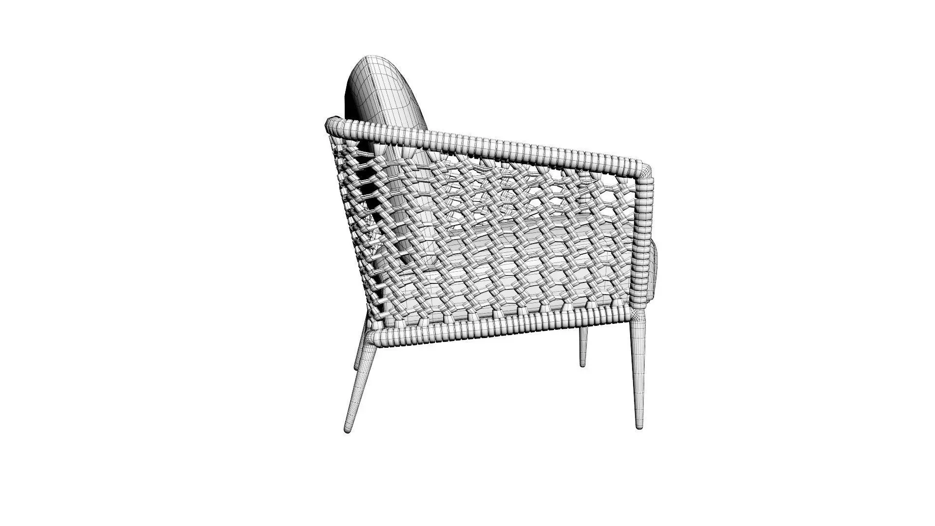 Archipelago Antilles Lounge Chair 3D model_6