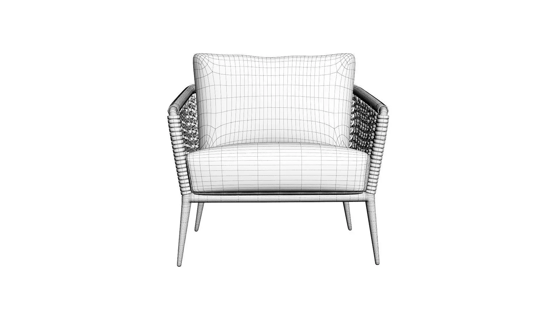 Archipelago Antilles Lounge Chair 3D model_8