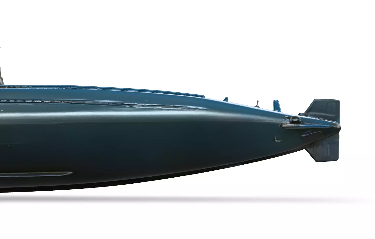 Realistic Modern Submarine Low-poly 3D model_7